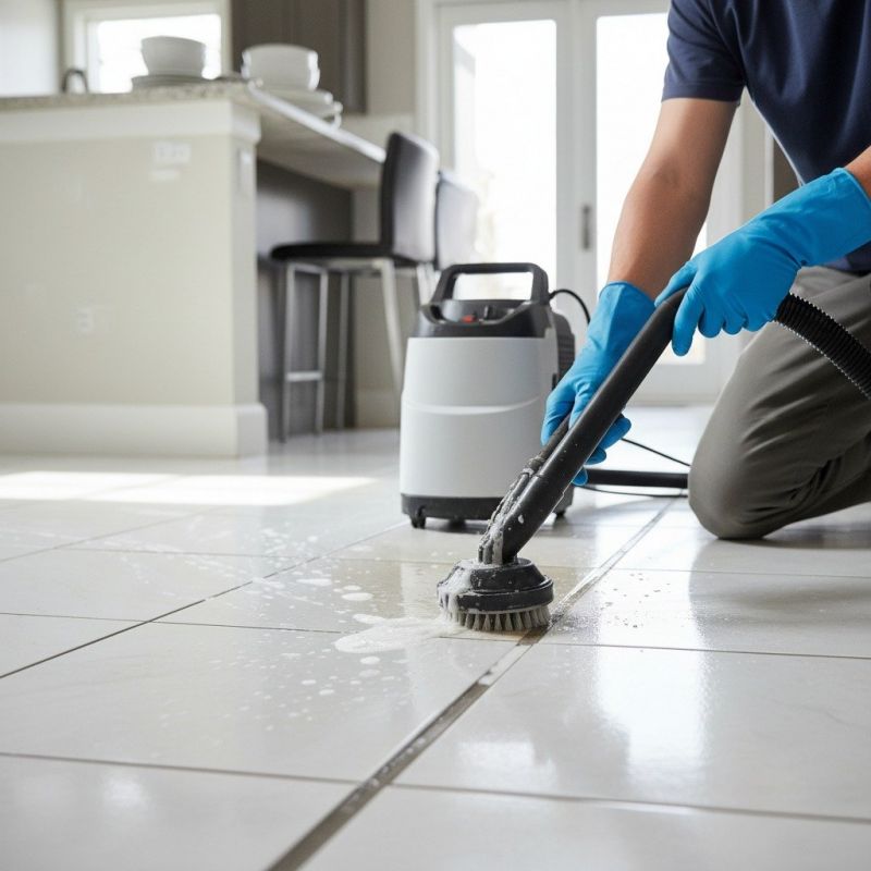 Tile Grout Cleaning detail