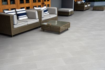 Outdoor Tile Patio